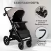 Детская прогулочная коляска Bubago Model Cross City Lux BG 168-2 (бежевый) icon 5
