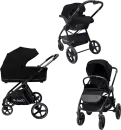Детская универсальная коляска Bubago Niveta (3 в 1, черный) icon