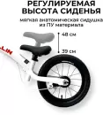 Беговел-велосипед Bubago Rollin BG-166-2 (серый) icon 3