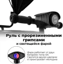 Детский велосипед BubaGo Split (черный-желтый) крыша, ручка icon 10