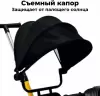 Детский велосипед BubaGo Split (черный-желтый) крыша, ручка icon 12