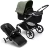 Детская универсальная коляска Bugaboo Donkey 5 2 в 1 с капюшоном (black/forest green) icon