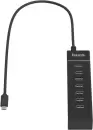 USB-хаб Buro BPH-C-P107 7порт. черный (BU-USBC-HUB-7U2) icon 3