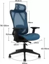 Офисное кресло byRoom Office Flame Blue (синий) icon 5