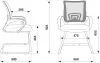 Кресло Бюрократ CH-695N-AV (серый/черный) icon 5