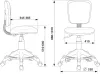 Кресло Бюрократ CH-W204/F/ALPHABET icon 5