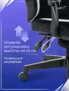 Игровое кресло Бюрократ Knight Nitro/F (черный) фото 9