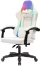 Игровое кресло Бюрократ Knight Wolf RGB (белый) icon 6