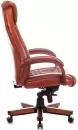 Кресло офисное Бюрократ T-9924 WALNUT (светло-коричневый Leather Eichel) icon 3
