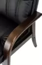 Офисный стул Бюрократ T-9932W-CF-Eco (черный, экокожа) фото 2