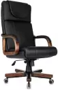 Офисное кресло Бюрократ T-9933Walnut (черный, экокожа) icon