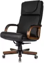 Офисное кресло Бюрократ T-9933Walnut (черный, экокожа) фото 2