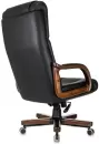 Офисное кресло Бюрократ T-9933Walnut (черный, экокожа) фото 3