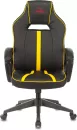 Кресло Бюрократ ViKing Zombie A3 (черный/желтый) фото 2