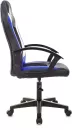 Игровое кресло Бюрократ Zombie 11LT (черный/синий) фото 3