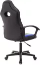 Игровое кресло Бюрократ Zombie 11LT (черный/синий) фото 4