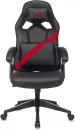 Кресло Бюрократ Zombie Driver (черный/красный) фото 2