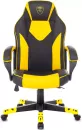 Кресло Бюрократ Zombie Game 17 (черный/желтый) фото 2