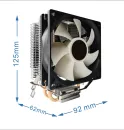 Кулер для процессора Cablexpert CPU-HURACAN-X60 фото 6