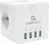 Сетевой фильтр Cablexpert CUBE-4-U4-W icon