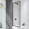 Шторка на ванну Calani Faro Black 70 фото 5