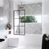 Шторка на ванну Calani Faro Black Check 70 icon 4