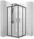 Душевой уголок Calani Vito 80x80 Black icon