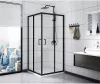 Душевой уголок Calani Vito 90x90 Black icon 2