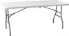 Кемпинговый стол Calviano 180-2 light (со скатертью, белый) icon