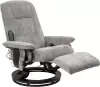 Массажное кресло Calviano 23 (серый плюш) icon 2