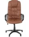 Кресло Calviano Eco Boss коричневое фото 2