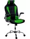 Кресло Calviano Sport чёрно-зелёное фото 2