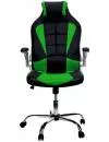 Кресло Calviano Sport чёрно-зелёное фото 4