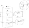 Микроволновая печь Candy CA38FL7N25WXB фото 6