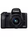 Фотоаппарат Canon EOS M50 Double Kit 15-45mm + 55-200mm (черный) icon