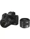Фотоаппарат Canon EOS M50 Mark II Double Kit 15-45mm + 55-200mm (черный) фото 2