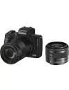 Фотоаппарат Canon EOS M50 Mark II Double Kit 15-45mm + 55-200mm (черный) icon 2