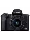 Фотоаппарат Canon EOS M50 Mark II Double Kit 15-45mm + 55-200mm (черный) фото 3