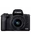 Фотоаппарат Canon EOS M50 Mark II Double Kit 15-45mm + 55-200mm (черный) icon 3