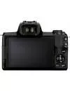 Фотоаппарат Canon EOS M50 Mark II Double Kit 15-45mm + 55-200mm (черный) фото 7