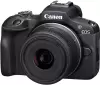 Фотоаппарат Canon EOS R100 Double Kit 18-45mm + 55-210mm фото 3