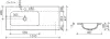 Умывальник Ceramica Nova Element CN7014MB icon 3