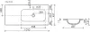 Умывальник Ceramica Nova Element CN7015MB icon 3