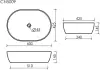 Умывальник Ceramica Nova Element CN5009 icon 9