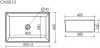 Умывальник Ceramica Nova Element CN5013 icon 8