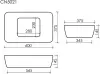 Умывальник Ceramica Nova Element CN5021 icon 8