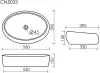 Умывальник Ceramica Nova Element CN5033 icon 6