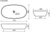 Умывальник Ceramica Nova Element CN5040 icon 6