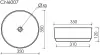 Умывальник Ceramica Nova Element CN6007 icon 5