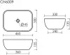 Умывальник Ceramica Nova Element CN6009MB icon 7